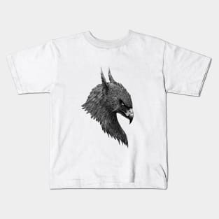 Griffin Black & White Version Kids T-Shirt